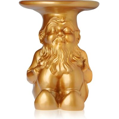 Kartell Gnomes Napoleon Table d'appoint or - Publicité Kartell Gnomes Napoleon Table d'appoint or - Publicité