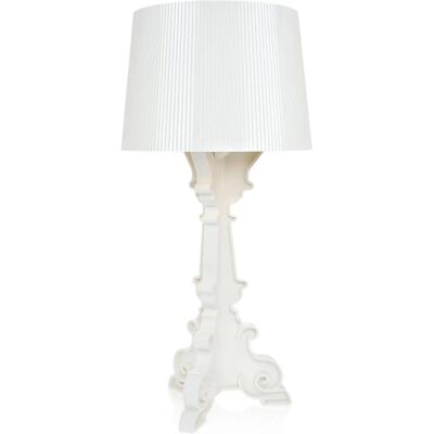 Lampe de Table Kartell Bourgie Or et Blanc - Design Classique Moderne - Publicité Lampe de Table Kartell Bourgie Or et Blanc - Design Classique Moderne - Publicité