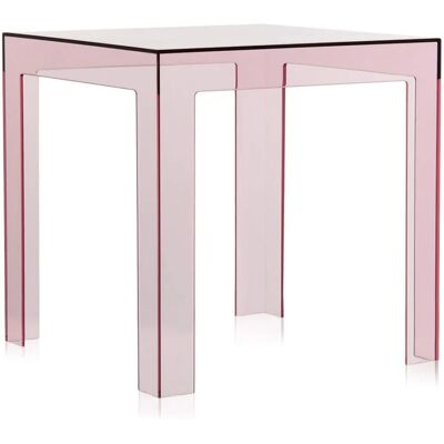 Kartell Jolly Table d'Appoint - Transparent, Rose - Type de Produit - Publicité Kartell Jolly Table d'Appoint - Transparent, Rose - Type de Produit - Publicité