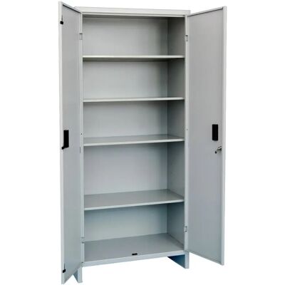 Armadio Multiuso in Acciaio Prometal 4 Ripiani - Armadio di Stoccaggio Armadio Multiuso in Acciaio Prometal 4 Ripiani - Armadio di Stoccaggio