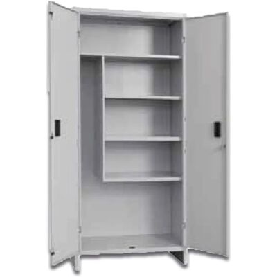 Armadio di stoccaggio Prometal - Grigio - 60x40x179,5 cm - Metallo multiuso Armadio di stoccaggio Prometal - Grigio - 60x40x179,5 cm - Metallo multiuso