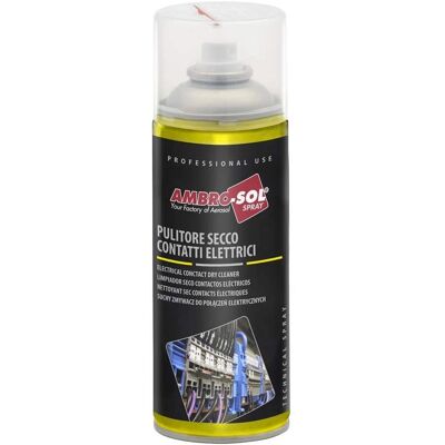 Ambro-Sol Nettoyant Contact Spray - Électrique & Électronique - 400ml - Publicité Ambro-Sol Nettoyant Contact Spray - Électrique & Électronique - 400ml - Publicité