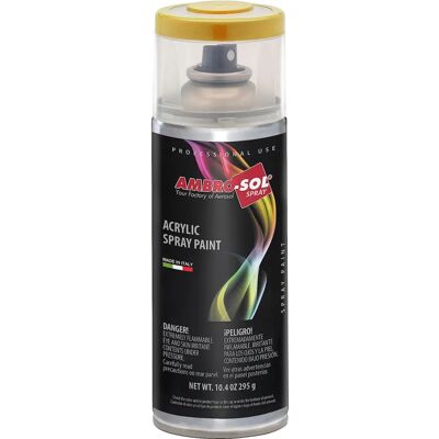 Peinture en spray Ambrosol RAL 1021 - Cadmium Jaune - Intérieur/Extérieur - 400ml - Publicité Peinture en spray Ambrosol RAL 1021 - Cadmium Jaune - Intérieur/Extérieur - 400ml - Publicité