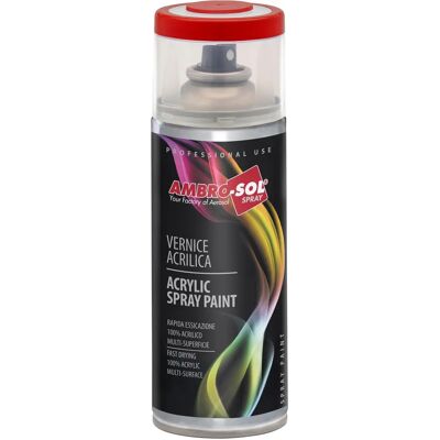 Spray Vernice Lucida RAL 3003 Rosso Rubino - Acrilico Multiuso - 400ml Spray Vernice Lucida RAL 3003 Rosso Rubino - Acrilico Multiuso - 400ml