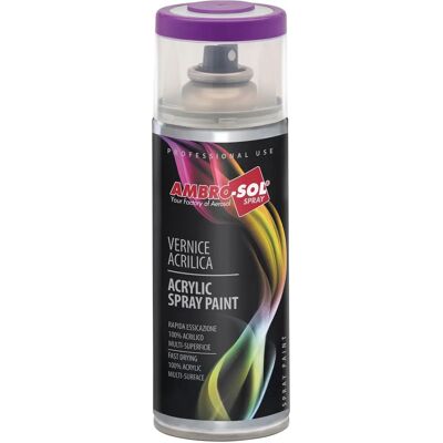 Ambro-Sol - Smalto Spray RAL 4005 - Lilla Blu - Paint Ambro-Sol - Smalto Spray RAL 4005 - Lilla Blu - Paint