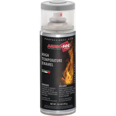 Peinture en Spray AmbroSol Haute Température - 400 Ml - 5 M² - Publicité Peinture en Spray AmbroSol Haute Température - 400 Ml - 5 M² - Publicité