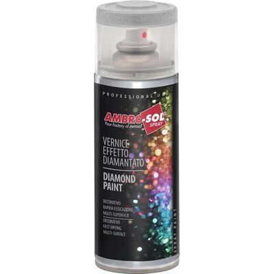 Peinture en spray Ambrosol 400ml gris effet diamant pour décoration - 5m² - Publicité Peinture en spray Ambrosol 400ml gris effet diamant pour décoration - 5m² - Publicité