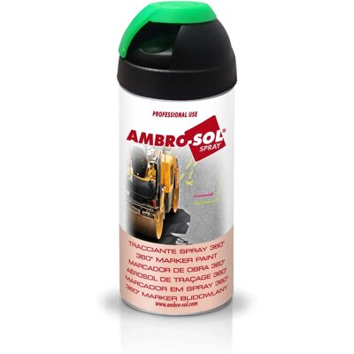 Ambro-Sol Spray Tracciante Verde Fluorescente - Vernice in bomboletta Ambro-Sol Spray Tracciante Verde Fluorescente - Vernice in bomboletta