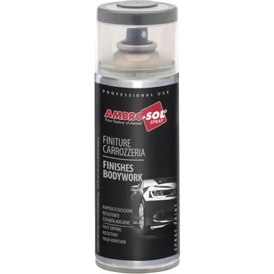 Peinture en Spray Texturée Gris Clair - Pare-chocs et Spoilers - Publicité Peinture en Spray Texturée Gris Clair - Pare-chocs et Spoilers - Publicité