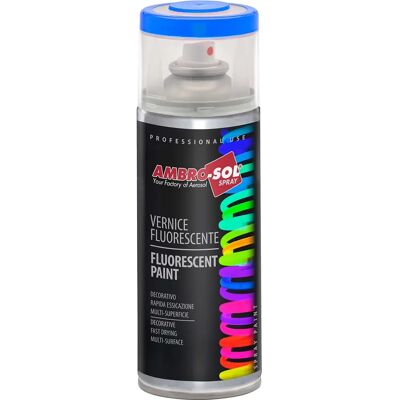 Ambrosol - Peinture en spray fluorescente Modèle V400FLUO - Spray Paint - Publicité Ambrosol - Peinture en spray fluorescente Modèle V400FLUO - Spray Paint - Publicité