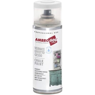 Ambro-Sol Vernice Spray Effetto Gesso Rosa - Interno/Esterno - 400ml Ambro-Sol Vernice Spray Effetto Gesso Rosa - Interno/Esterno - 400ml