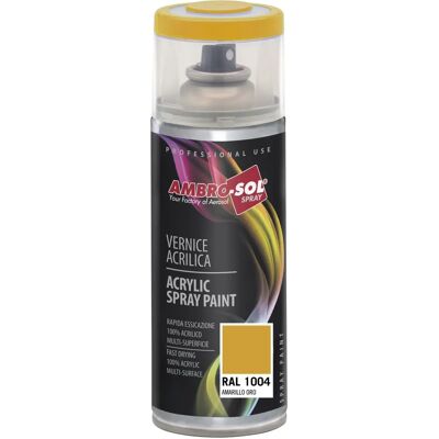 Spray dorato giallo RAL 1004 - 5 m² Spray dorato giallo RAL 1004 - 5 m²