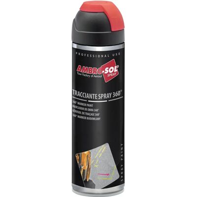 Marqueur de traçage Ambro-Sol Vermice - Rouge Fluorescent - Spray 500ml Marqueur de traçage Ambro-Sol Vermice - Rouge Fluorescent - Spray 500ml