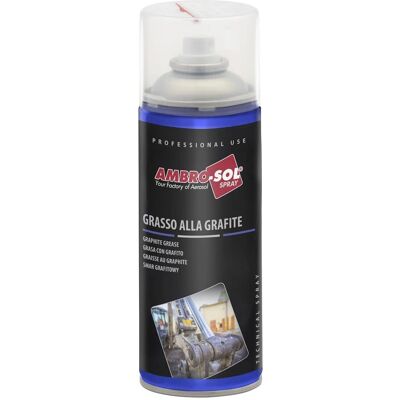 Aérosol Lubrifiant Graphite Ambro-Sol - Usage Intensif, Résistant à la Corrosion Aérosol Lubrifiant Graphite Ambro-Sol - Usage Intensif, Résistant à la Corrosion