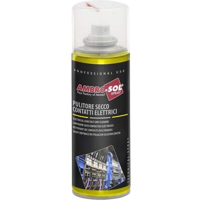 Ambro-Sol M202 Nettoyant Contacts - Spray pour contacts électriques - 200ml - Publicité Ambro-Sol M202 Nettoyant Contacts - Spray pour contacts électriques - 200ml - Publicité