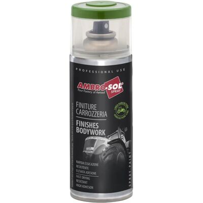 Peinture en spray verte Ambro-Sol pour tracteurs et agriculture - Publicité Peinture en spray verte Ambro-Sol pour tracteurs et agriculture - Publicité