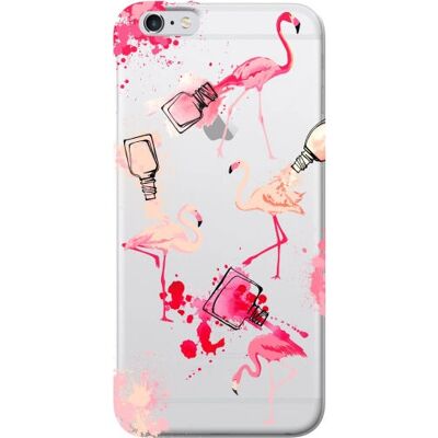 Benjamins BJ6FLAMINGO Capa rosa para iPhone - Estojo de Telefone Benjamins BJ6FLAMINGO Capa rosa para iPhone - Estojo de Telefone