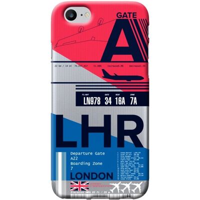 Benjamins étui multicolore avec billet d'aéroport pour iPhone 7 - Publicité Benjamins étui multicolore avec billet d'aéroport pour iPhone 7 - Publicité