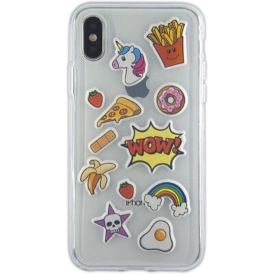 Benjamins BJX-STKWOW Capa iPhone X XS Puffy Stick - capa de telefone Benjamins BJX-STKWOW Capa iPhone X XS Puffy Stick - capa de telefone