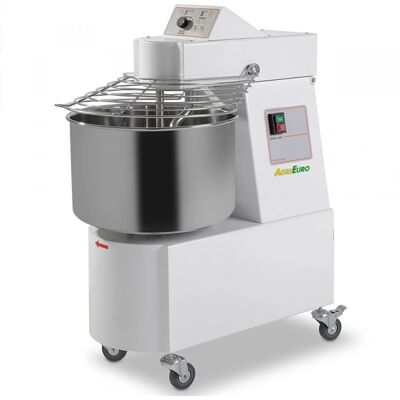 Mixeur à Pétrin Spiralé Premium AgriEuro - 17kg Capacité - Hydratation Élevée - Italie - Publicité Mixeur à Pétrin Spiralé Premium AgriEuro - 17kg Capacité - Hydratation Élevée - Italie - Publicité