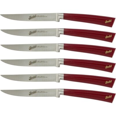 Set di 6 coltelli bistecca Berkel KEL6ST11SRRGB - Coltelli/Set di posate Set di 6 coltelli bistecca Berkel KEL6ST11SRRGB - Coltelli/Set di posate