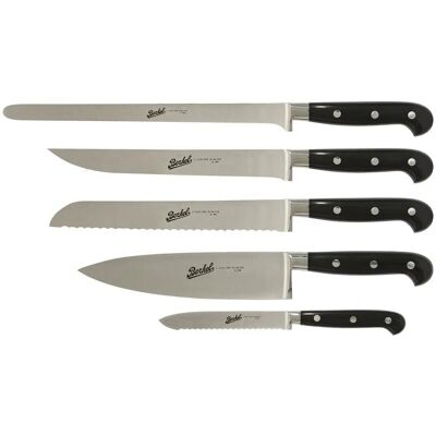 Modèle Berkel - Ensemble de 5 Couteaux de Chef - Couteaux de Cuisine et Pain - Publicité Modèle Berkel - Ensemble de 5 Couteaux de Chef - Couteaux de Cuisine et Pain - Publicité
