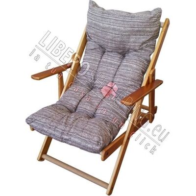 LIBEROSHOPPING - Folding wooden chair - Tortora LIBEROSHOPPING - Folding wooden chair - Tortora