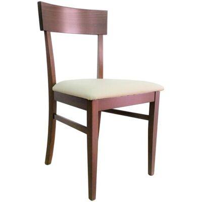 LIBEROSHOPPING - MONACO - noce - faggio massello - Chair LIBEROSHOPPING - MONACO - noce - faggio massello - Chair