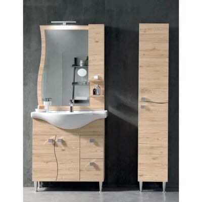 MODO Rovere Naturale Onda Mobile bagno - 85cm MODO Rovere Naturale Onda Mobile bagno - 85cm