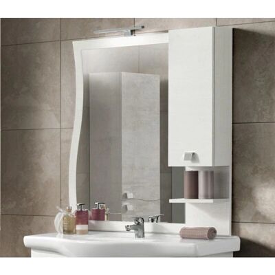 MODO - Onda 100 - Specchio bagno con pensile e LED MODO - Onda 100 - Specchio bagno con pensile e LED