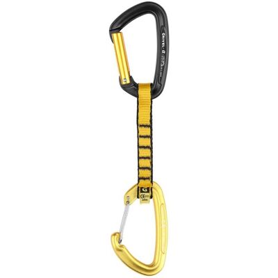 Grivel All-Round Beta Quickdraw - 16cm - Nero / Giallo - Uomo / Donna - Uso Generale Grivel All-Round Beta Quickdraw - 16cm - Nero / Giallo - Uomo / Donna - Uso Generale