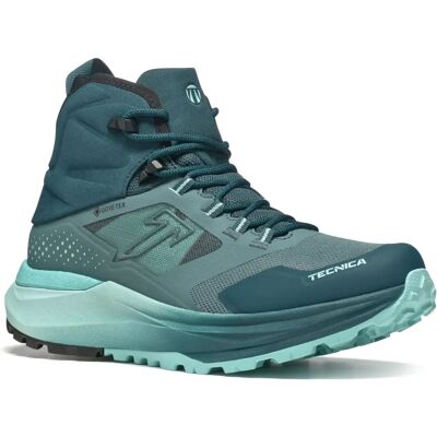Tecnica Agate Mid GTX Azul Mujer - Zapatos de Senderismo Tecnica Agate Mid GTX Azul Mujer - Zapatos de Senderismo