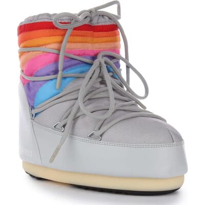 Bottes de Neige Moon Boot - Arc-en-ciel - Femmes 4-7 - Publicité Bottes de Neige Moon Boot - Arc-en-ciel - Femmes 4-7 - Publicité