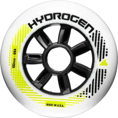 Roues Rollerblade Hydrogen - 8 Unités, 100 mm, 85A Roues Rollerblade Hydrogen - 8 Unités, 100 mm, 85A