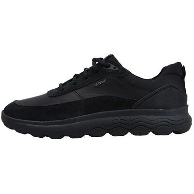 Buty Geox Spherica ze skóry i zamszu - Sneakers Buty Geox Spherica ze skóry i zamszu - Sneakers