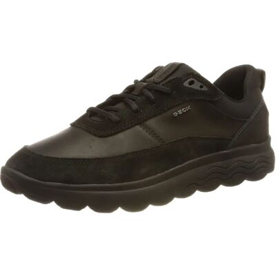 Geox Spherica Leren en Suède Sneakers - Sneakers Geox Spherica Leren en Suède Sneakers - Sneakers