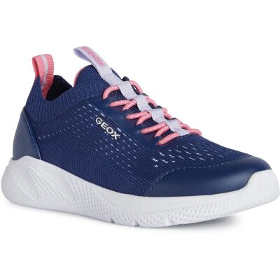 Baskets Geox J25FWB 0006K C4268 Marine-Fuchsia - Baskets - Publicité Baskets Geox J25FWB 0006K C4268 Marine-Fuchsia - Baskets - Publicité