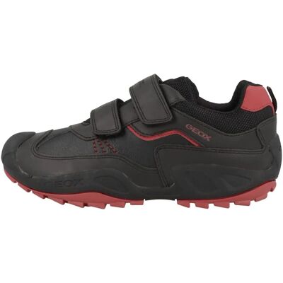 GEOX Chaussures New Savage Noir/Rouge - Chaussures - Publicité GEOX Chaussures New Savage Noir/Rouge - Chaussures - Publicité