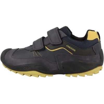 GEOX Nouveau Savage Chaussures Enfants Bleu Marine/Ocre - Chaussures - Publicité GEOX Nouveau Savage Chaussures Enfants Bleu Marine/Ocre - Chaussures - Publicité