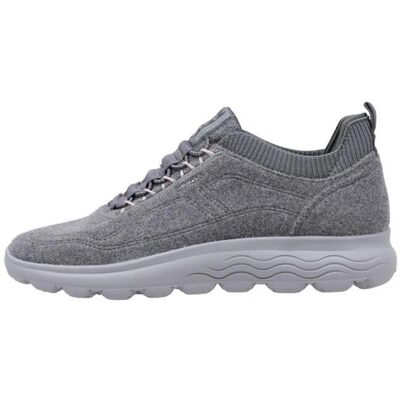 Geox D Spherica A Wool Blend Sneakers - Anthracite - Size 7 Geox D Spherica A Wool Blend Sneakers - Anthracite - Size 7