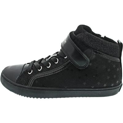 Geox Kalispera Schwarze Mädchen Stiefel - Kinderschuhe Geox Kalispera Schwarze Mädchen Stiefel - Kinderschuhe