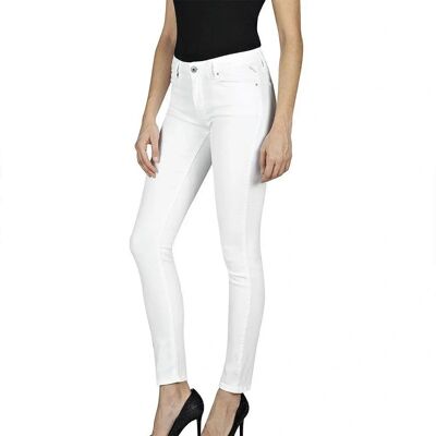 Replay Anbass Jeans - Tæt pasform - Hvid - Jeans Replay Anbass Jeans - Tæt pasform - Hvid - Jeans