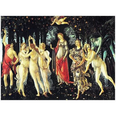 Décoration murale Printemps Sandro Botticelli - Toile 40x50 Décoration murale Printemps Sandro Botticelli - Toile 40x50