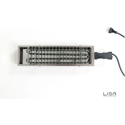 Lisa Griglia Elettrica Portatile 1800W Acciaio Inox Compatto Interno Esterno Lisa Griglia Elettrica Portatile 1800W Acciaio Inox Compatto Interno Esterno