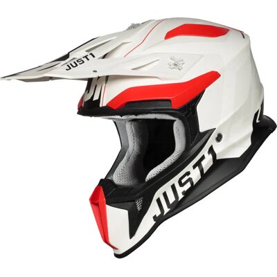 Casco da cross Just1 J18 Pulsar - Fibra di vetro, ventilazione, sistema di emergenza Casco da cross Just1 J18 Pulsar - Fibra di vetro, ventilazione, sistema di emergenza