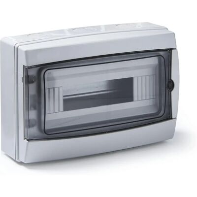 ROSI Wandmontierter wasserdichter Schaltschrank - 12 Module - IP65 ROSI Wandmontierter wasserdichter Schaltschrank - 12 Module - IP65