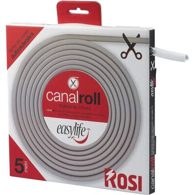 ROSI Modello 71501-A Gestione cavi - 10x10mm, 5m, Bianco ROSI Modello 71501-A Gestione cavi - 10x10mm, 5m, Bianco