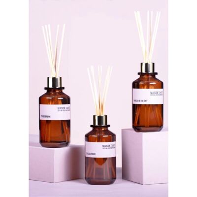 Maison Tahité Chocolicious Aroma Diffuser - 200 ml - Gourmet chocolade geur Maison Tahité Chocolicious Aroma Diffuser - 200 ml - Gourmet chocolade geur