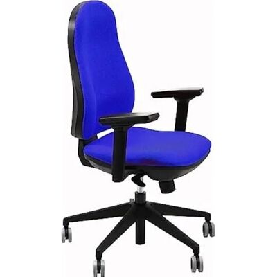 Chaise de Bureau Unisit Ariel Aier Bleu - Ergonomique, Réglable, Synchro - Publicité Chaise de Bureau Unisit Ariel Aier Bleu - Ergonomique, Réglable, Synchro - Publicité
