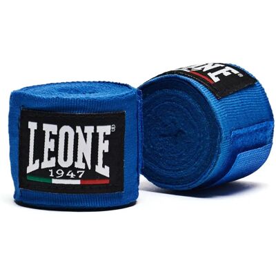LEONE 1947 Boxbandagen - Halb-elastisch, Blau, 2,5 m LEONE 1947 Boxbandagen - Halb-elastisch, Blau, 2,5 m